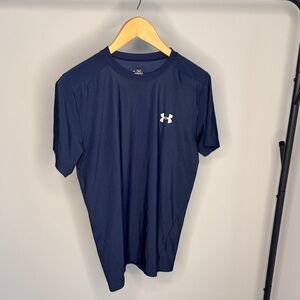 Under Armour Men's Dark Blue Short Sleeve Tee
